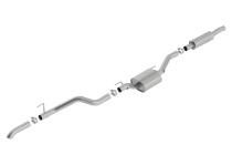 2020-2025 Jeep Gladiator JT inClimberin Catback Sportavgassystem S-Type Borla